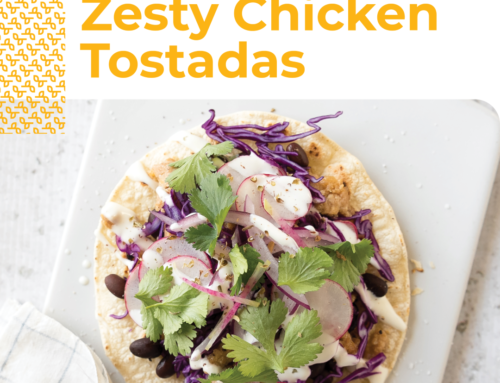 Zesty Chicken Tostadas