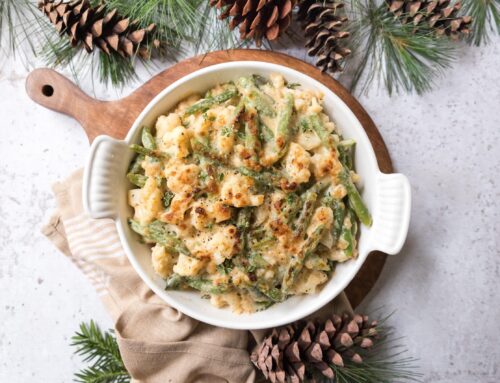 Cauliflower Green Bean Gratin